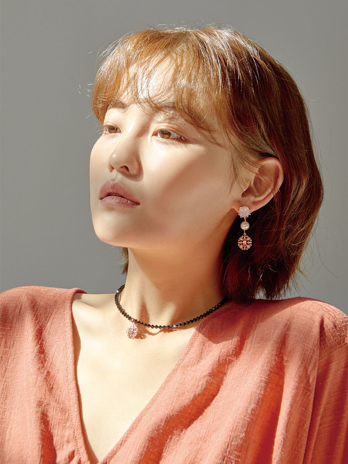 로이데테르(ROIDETER) 로멘틱 펄 드랍 귀걸이