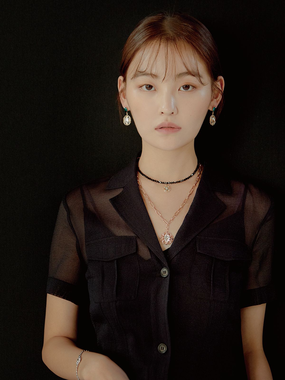 로이데테르(ROIDETER) 피오리 프레임 귀걸이