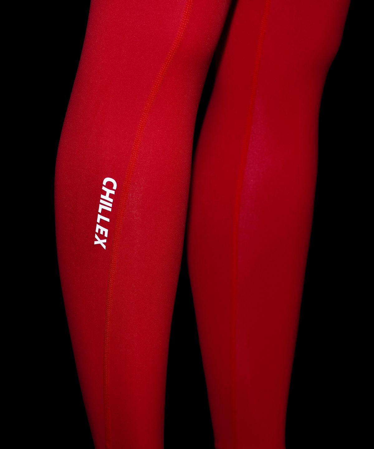 레스테(LESTE) 남성 레깅스 스킨랩 CHILLEX 9부 RED