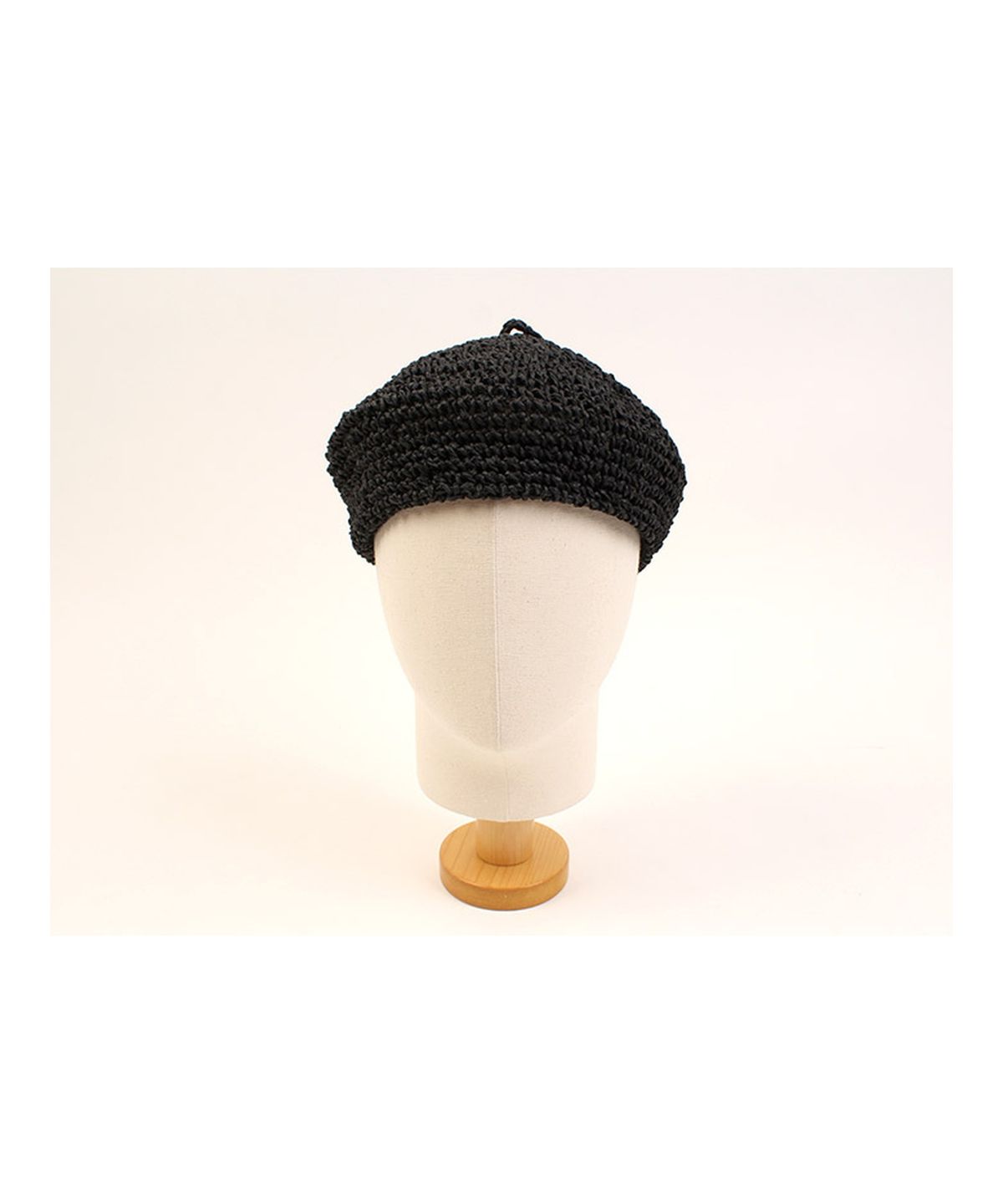 유니버셜 케미스트리(UNIVERSAL CHEMISTRY) Rattan Black Beret 라탄베레모