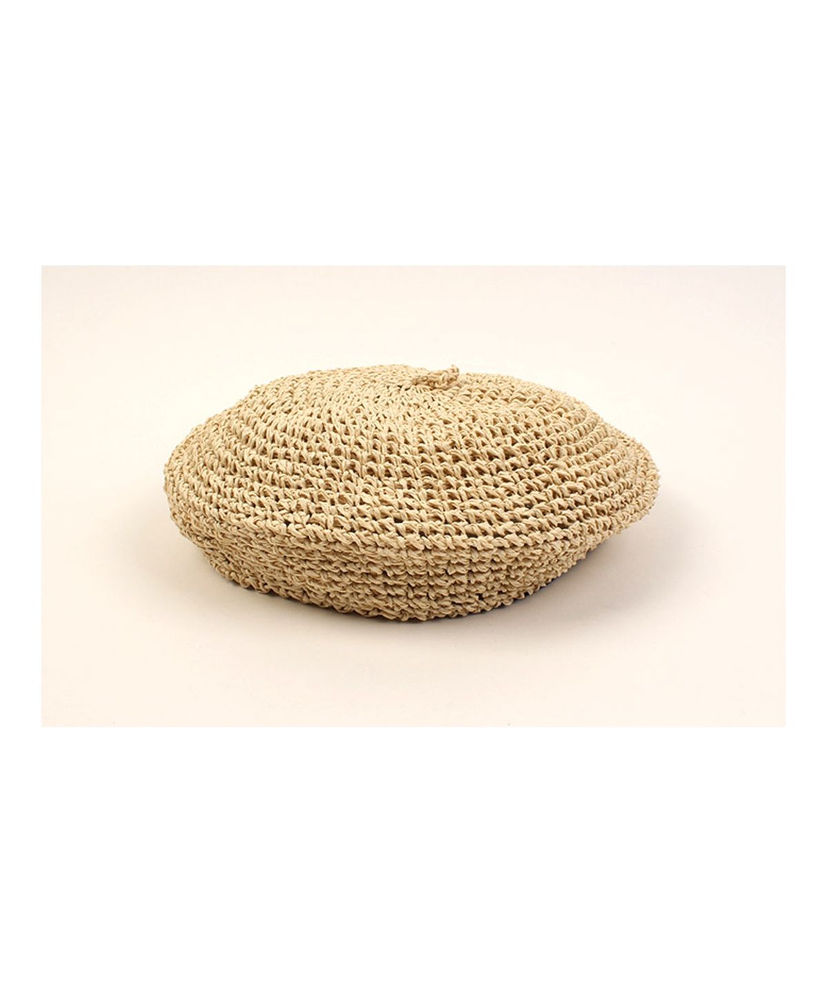 유니버셜 케미스트리(UNIVERSAL CHEMISTRY) Rattan Beige Beret 라탄베레모
