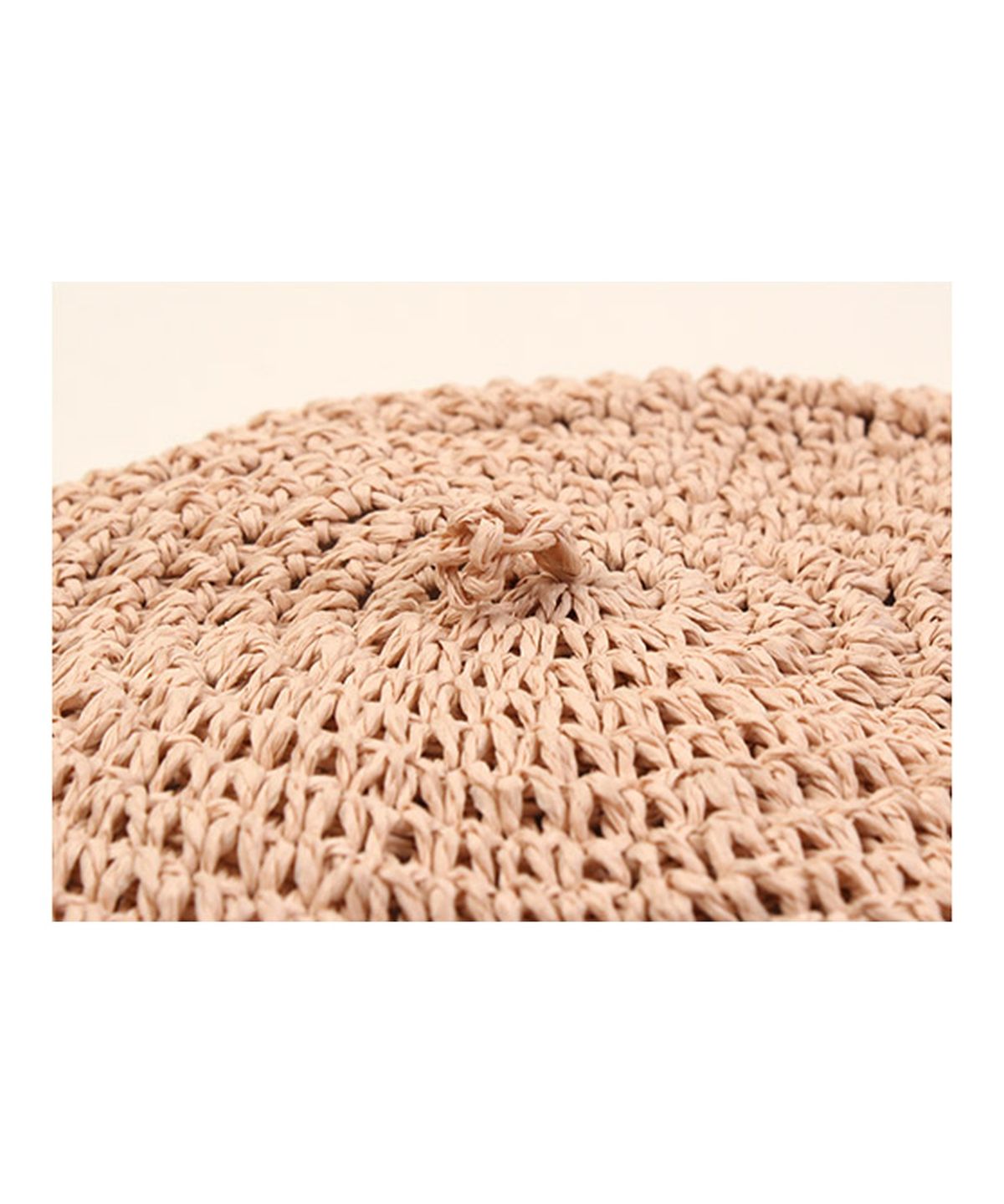 유니버셜 케미스트리(UNIVERSAL CHEMISTRY) Rattan Pink Beret 라탄베레모