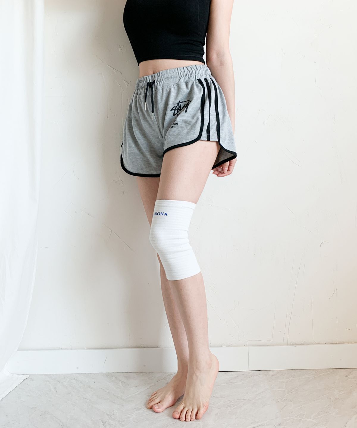 사보나 런던(SABONA LONDON) SABONA 로고 구리 섬유 무릎 보호대
