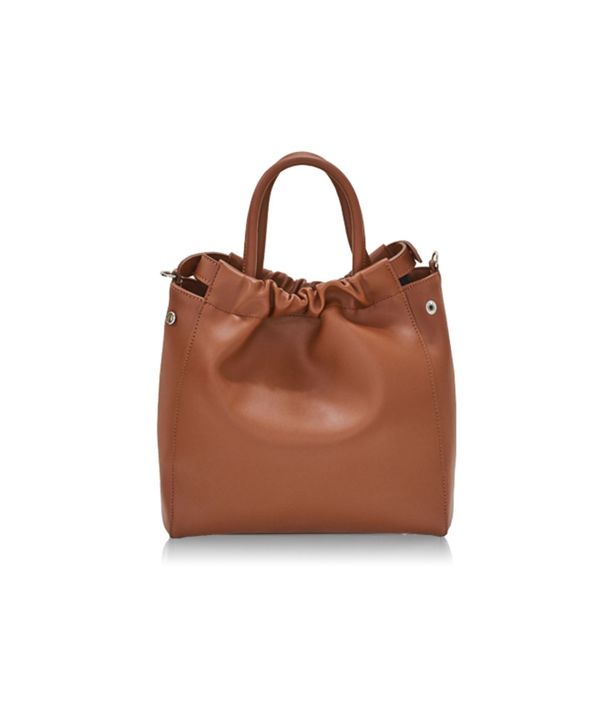보니블라(BONIBLAH) DOUX BAG (CARMEL BROWN)