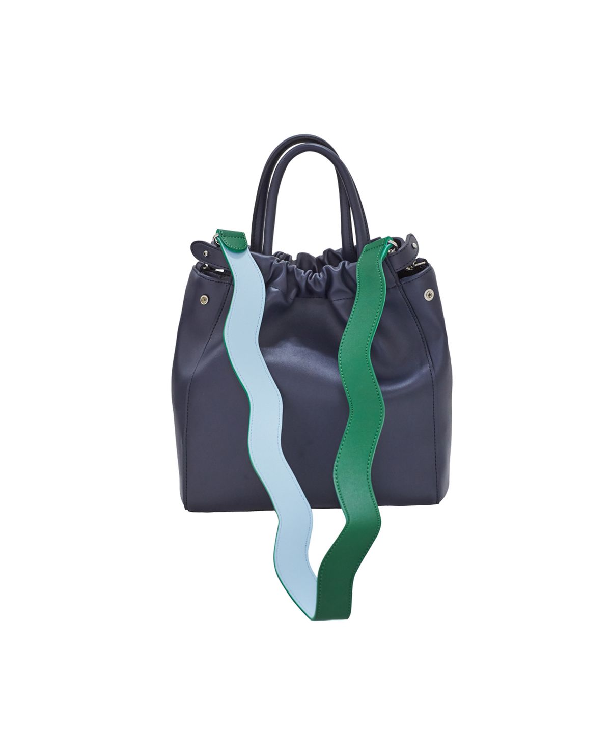 보니블라(BONIBLAH) DOUX BAG (NAVY PEONY)