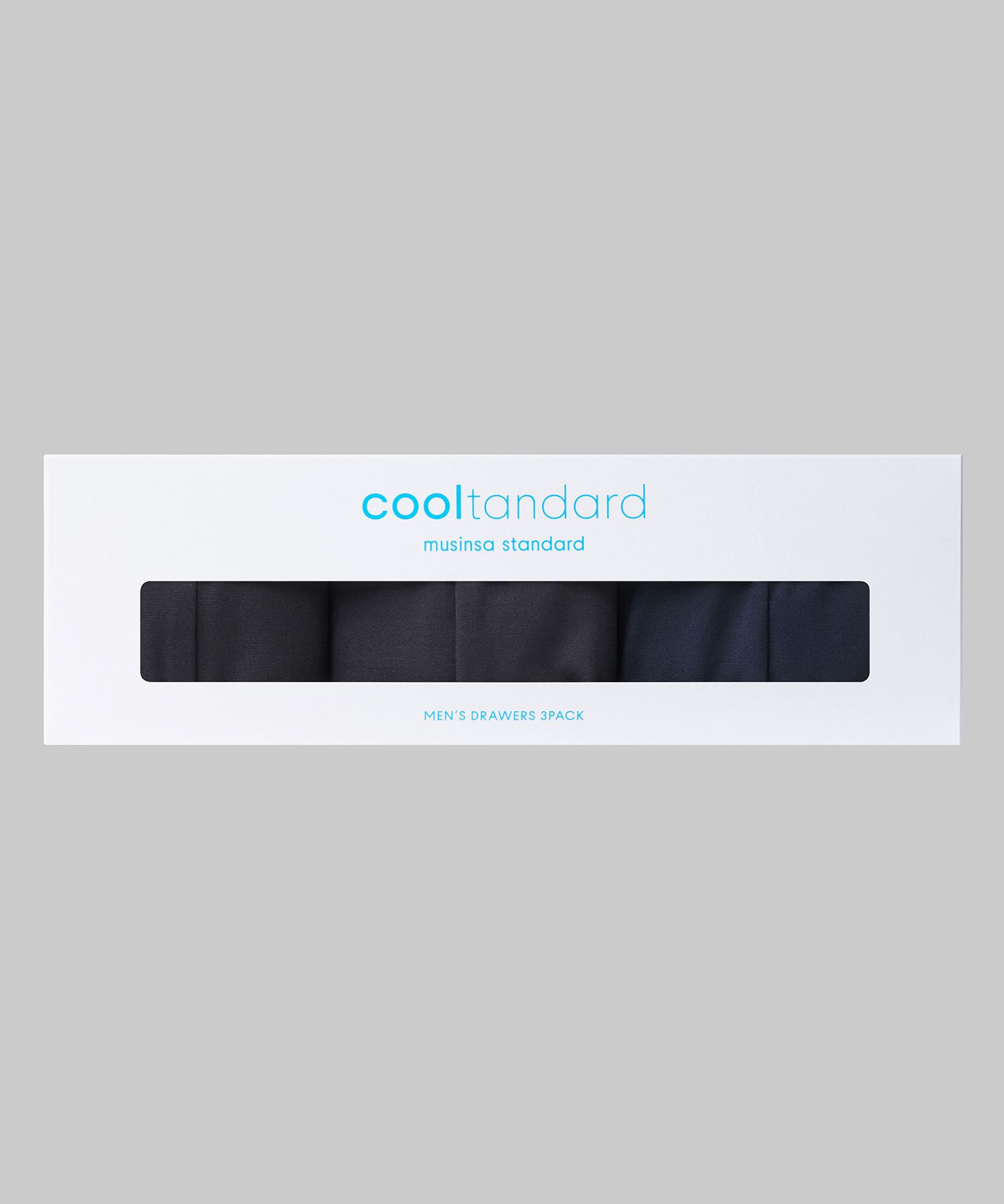 MUSINSA STANDARD UNI_Zerovity OGムタンダードパック_7色 MUSINSA | MUSINSA STANDARD [Cool Tandard] Men's Drawz 3 Pack