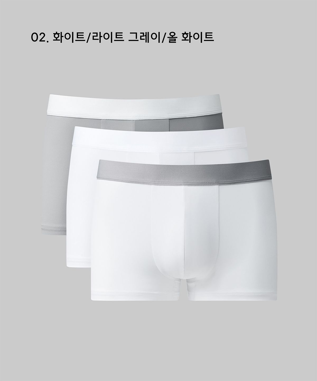 무신사 스탠다드(MUSINSA STANDARD) [쿨탠다드] 맨즈 드로즈 컬러 리버스 3팩