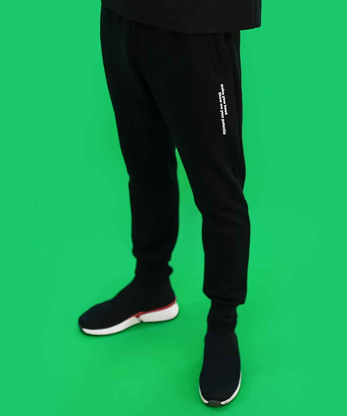 레스테(LESTE) 트레이닝 JOGGER.pants Black