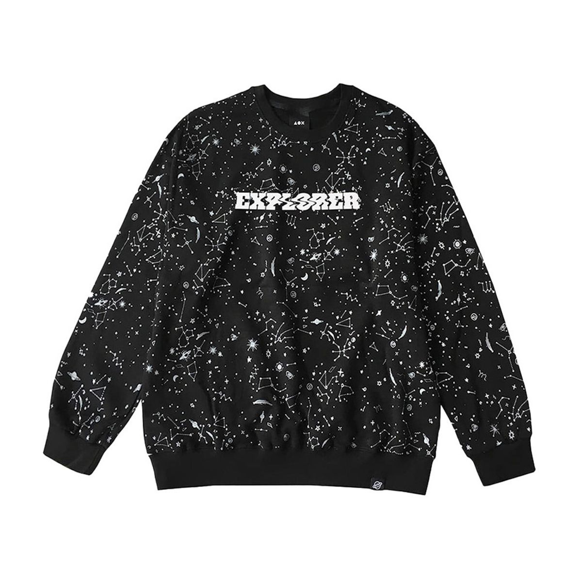 에이오엑스(AOX) Constellation sweatshirt(Black)