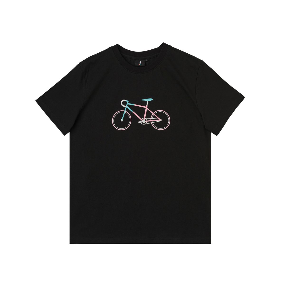 그래픽스(GRAPIX) Bike City 블랙 반팔 티셔츠