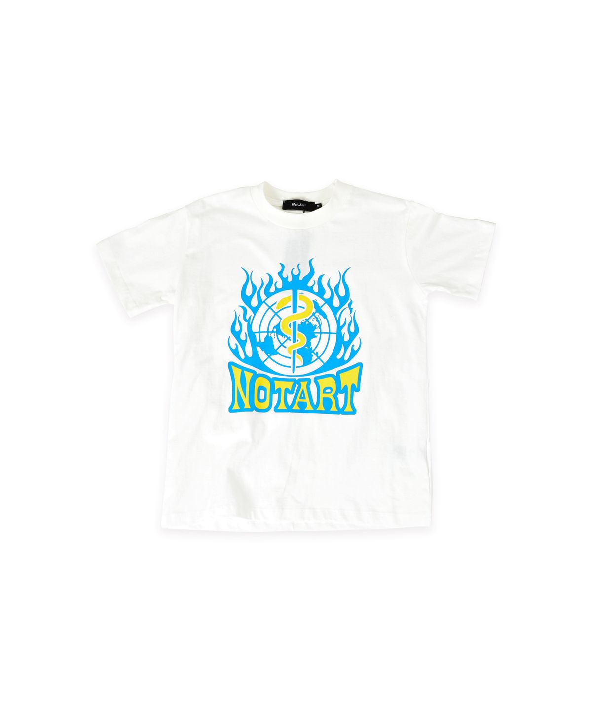 낫아트(NOTART) WHO MINI FIT T-SHIRT MILK