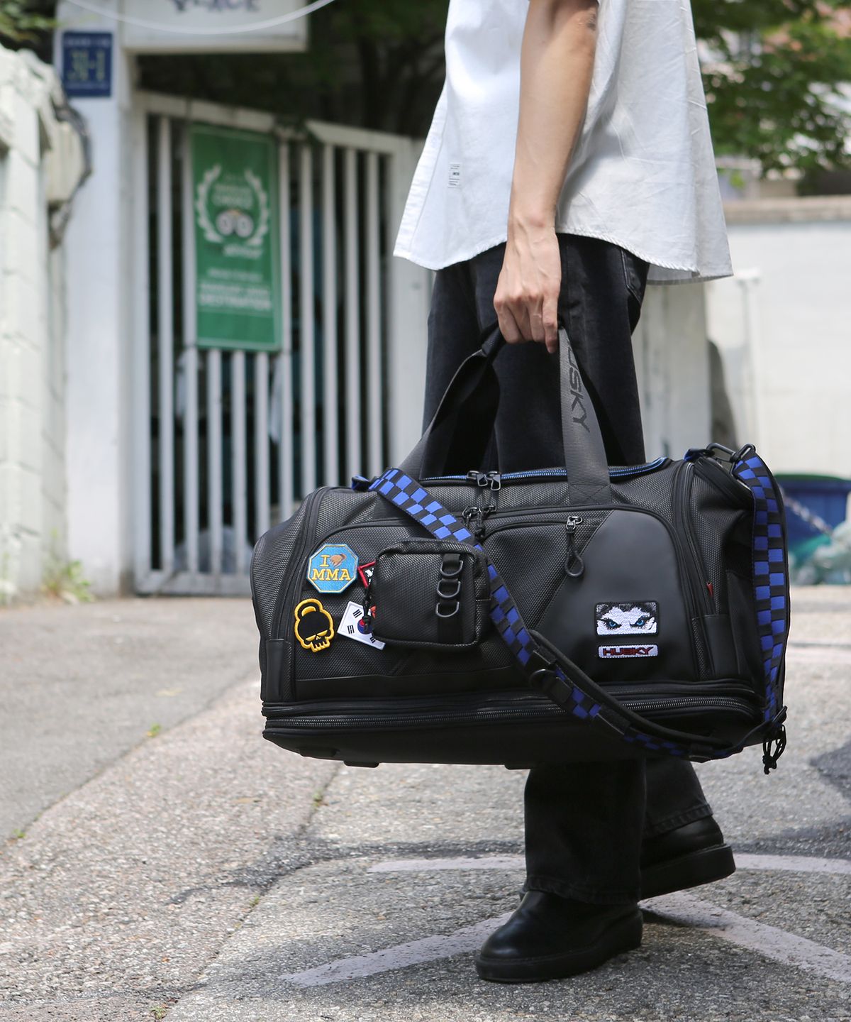 허스키(HUSKY) 엑스트로 7 스포츠백(L) HE-5500800 BLACK