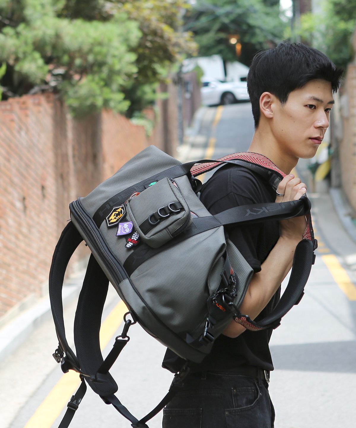 허스키(HUSKY) 엑스트로 7 스포츠백(M) HE-5500913 KHAKI