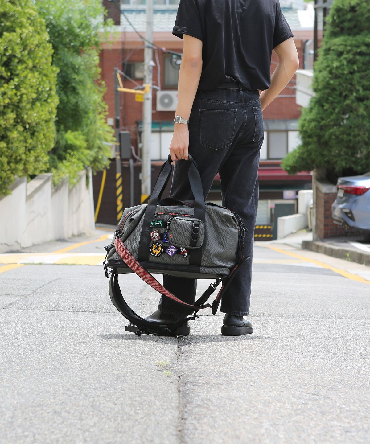 허스키(HUSKY) 엑스트로 7 스포츠백(M) HE-5500913 KHAKI