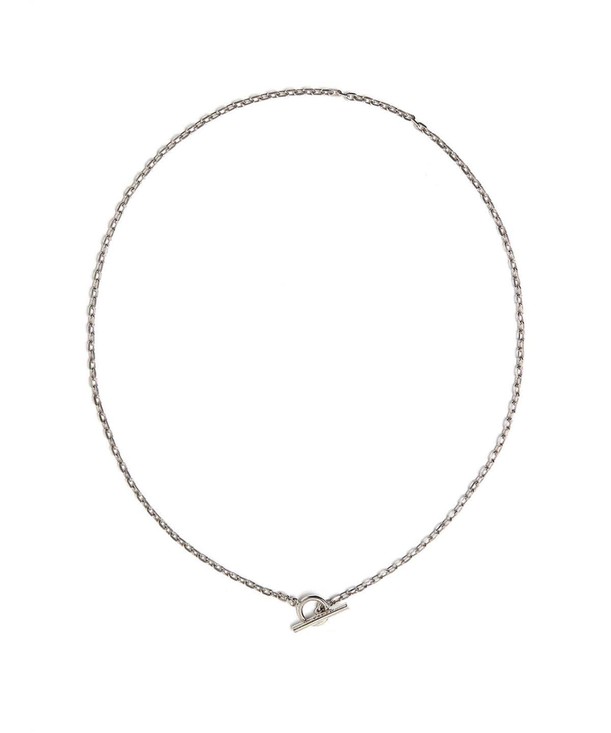 마르타(MARTA) TOGGLE CHAIN NECKLACE_Silver