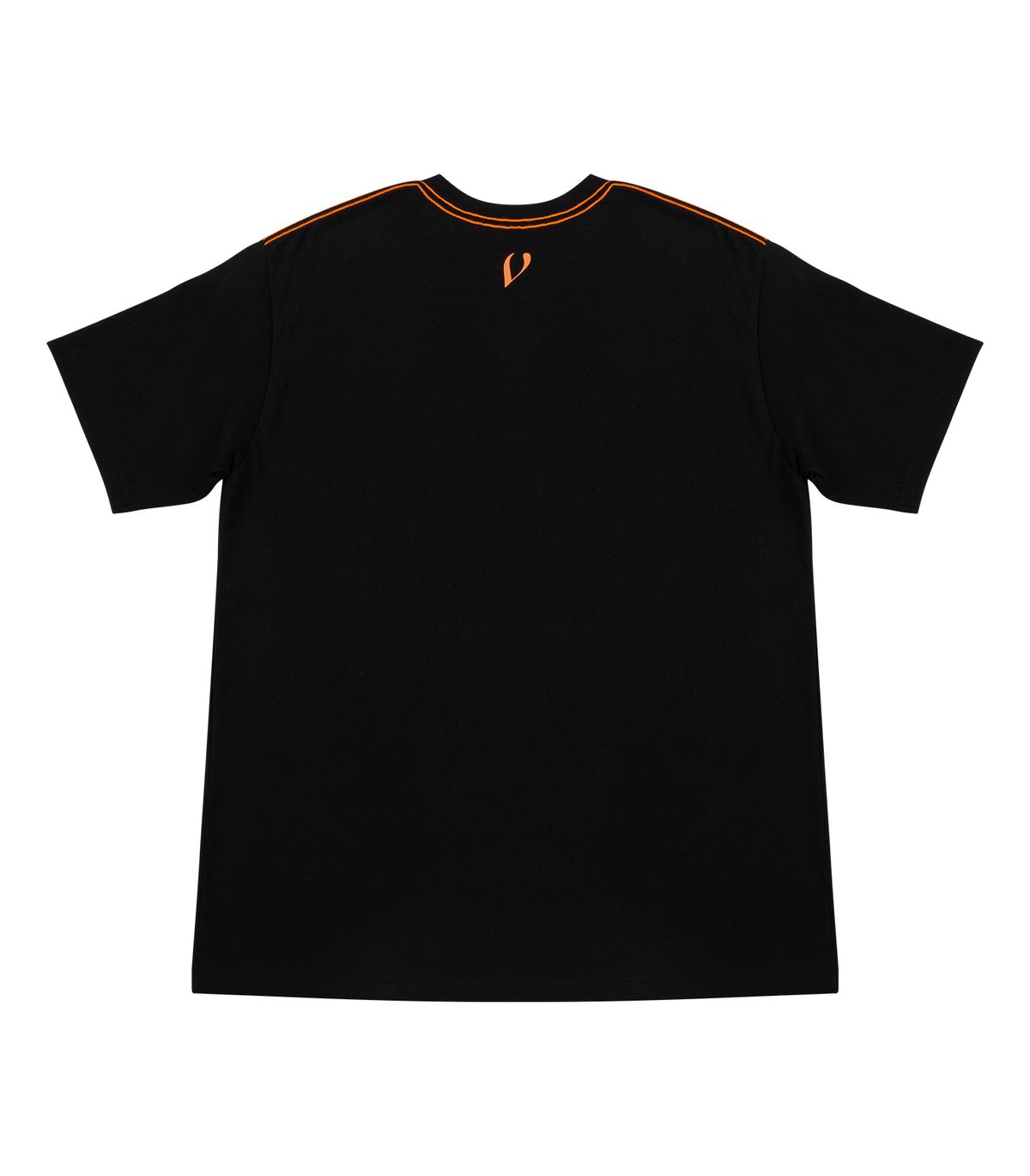 바이브레이트(VIBRATE) RAINBOW V-ROGGY LOGO T-SHIRT (BLACK)