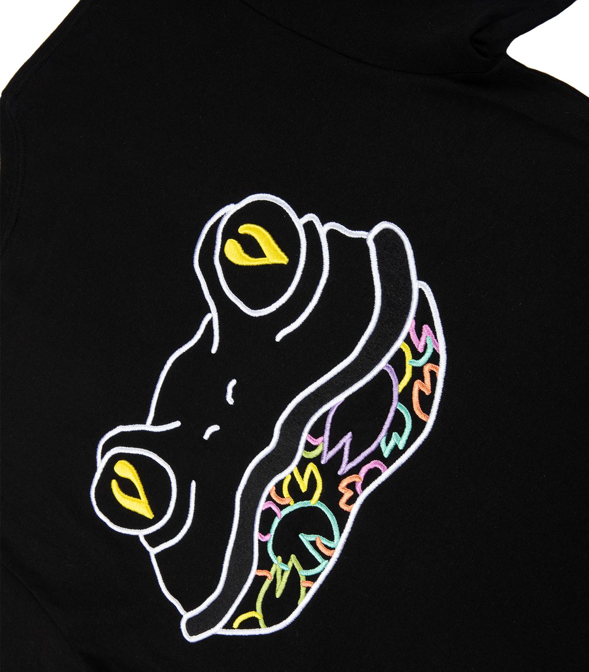바이브레이트(VIBRATE) SHAMAN FROG LOGO T-SHIRT (BLACK)
