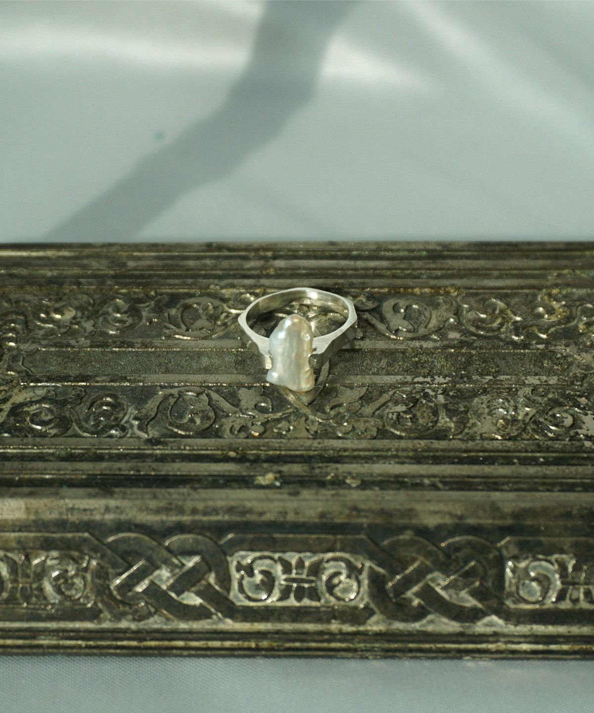 비자르 주얼리(BIZARRE JEWELRY) 진주 반지 _ S
