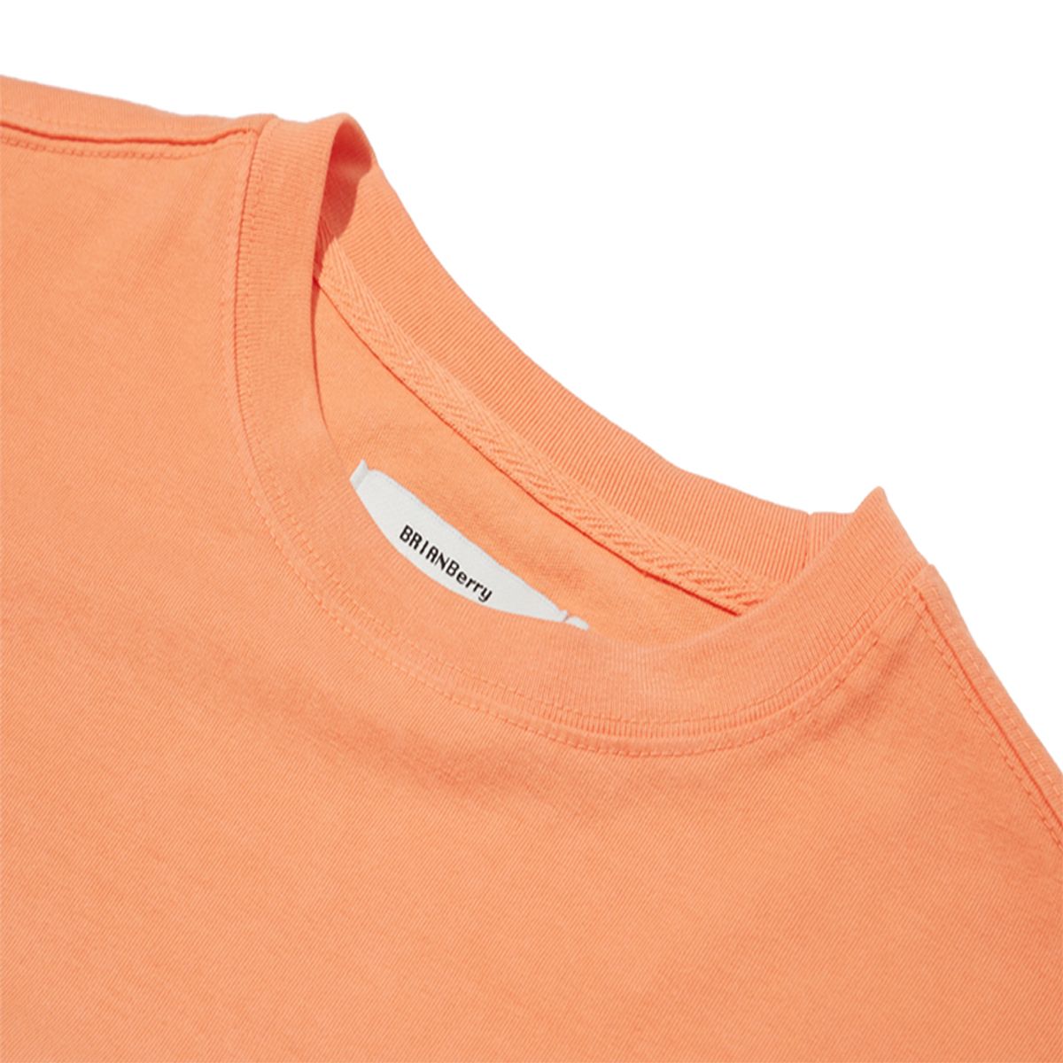 브라이언베리(BRIAN BERRY) STEP DYED POCKET S/S TEE_GUAVA