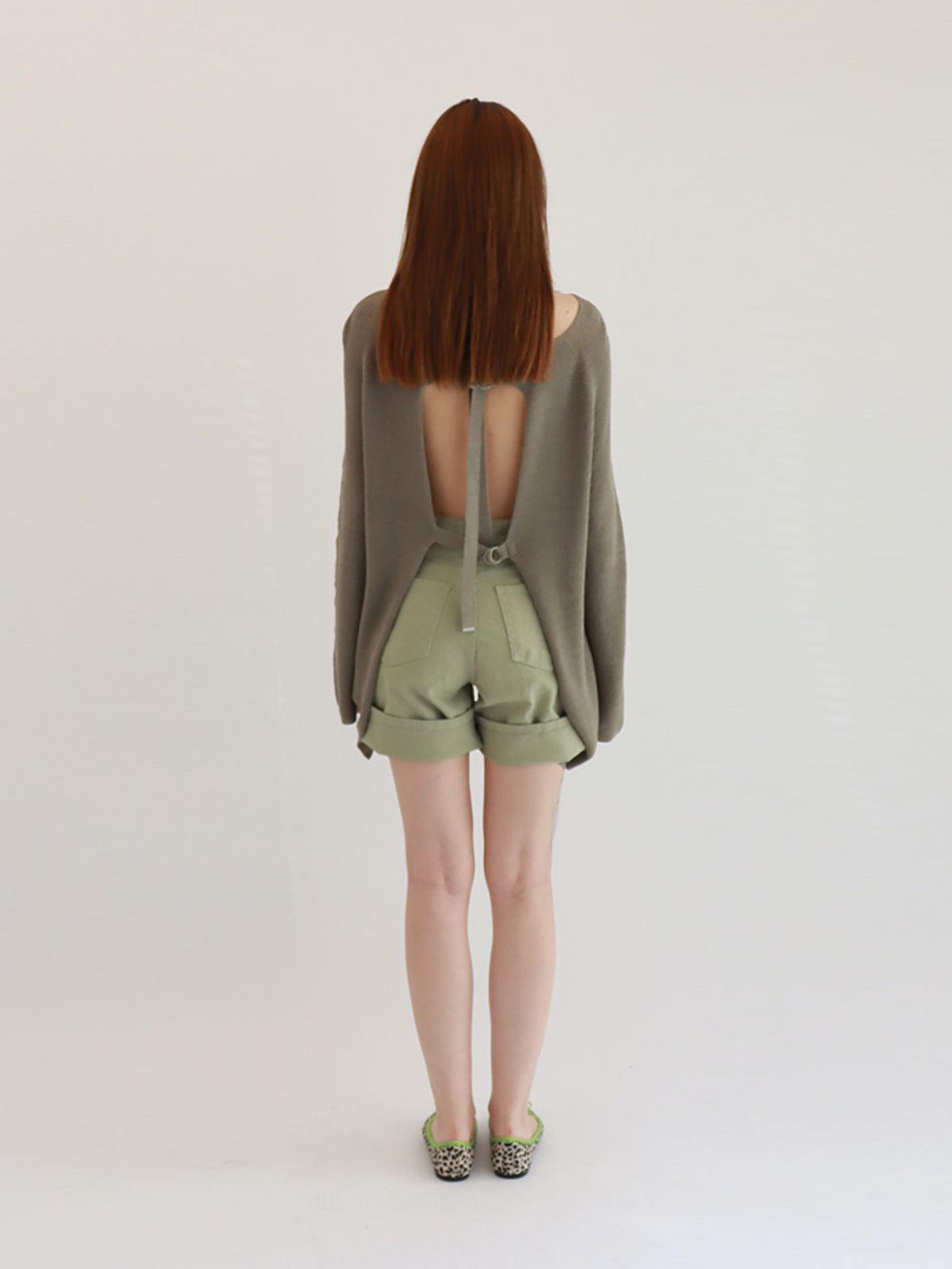 블라뱅(BLAHBANG) 홀가먼트 섹시백 (khaki)