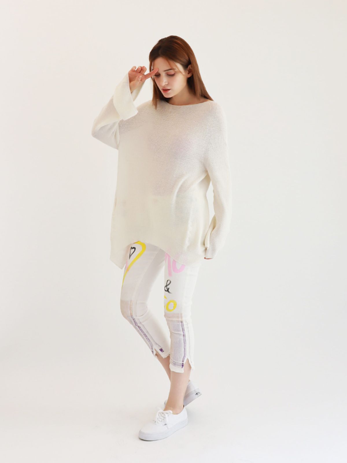 블라뱅(BLAHBANG) 홀가먼트 섹시백 (white)