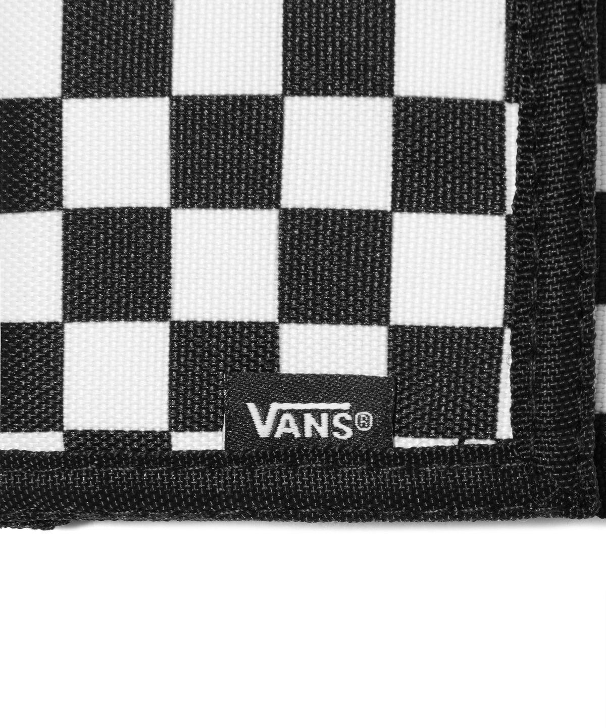 반스(VANS) 슬립드 월렛 - 블랙:화이트 체크 / VN000C32HU01