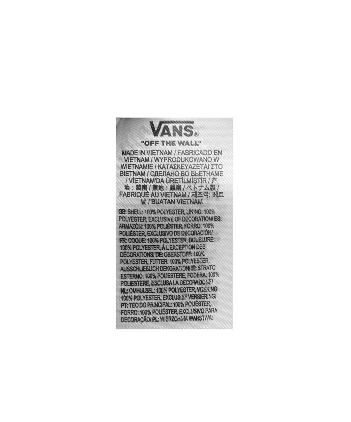 반스(VANS) 슬립드 월렛 - 블랙:화이트 체크 / VN000C32HU01