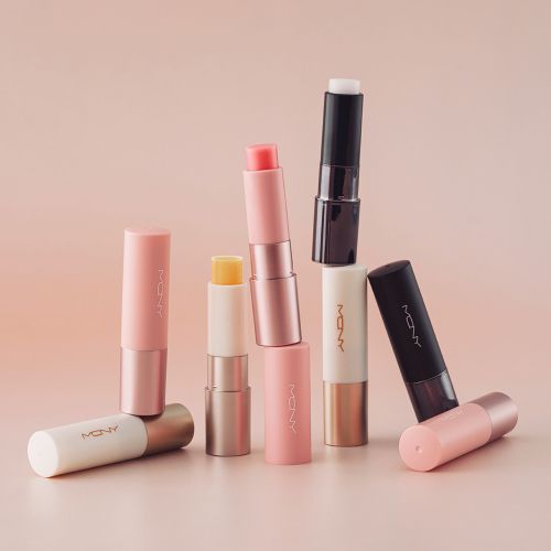 mqny [2pcs] Better Than Kiss Lip Balm / Men's Lip Balm, Tinted Lip Gloss, Moisturizing, 2 Colors, 3.5g