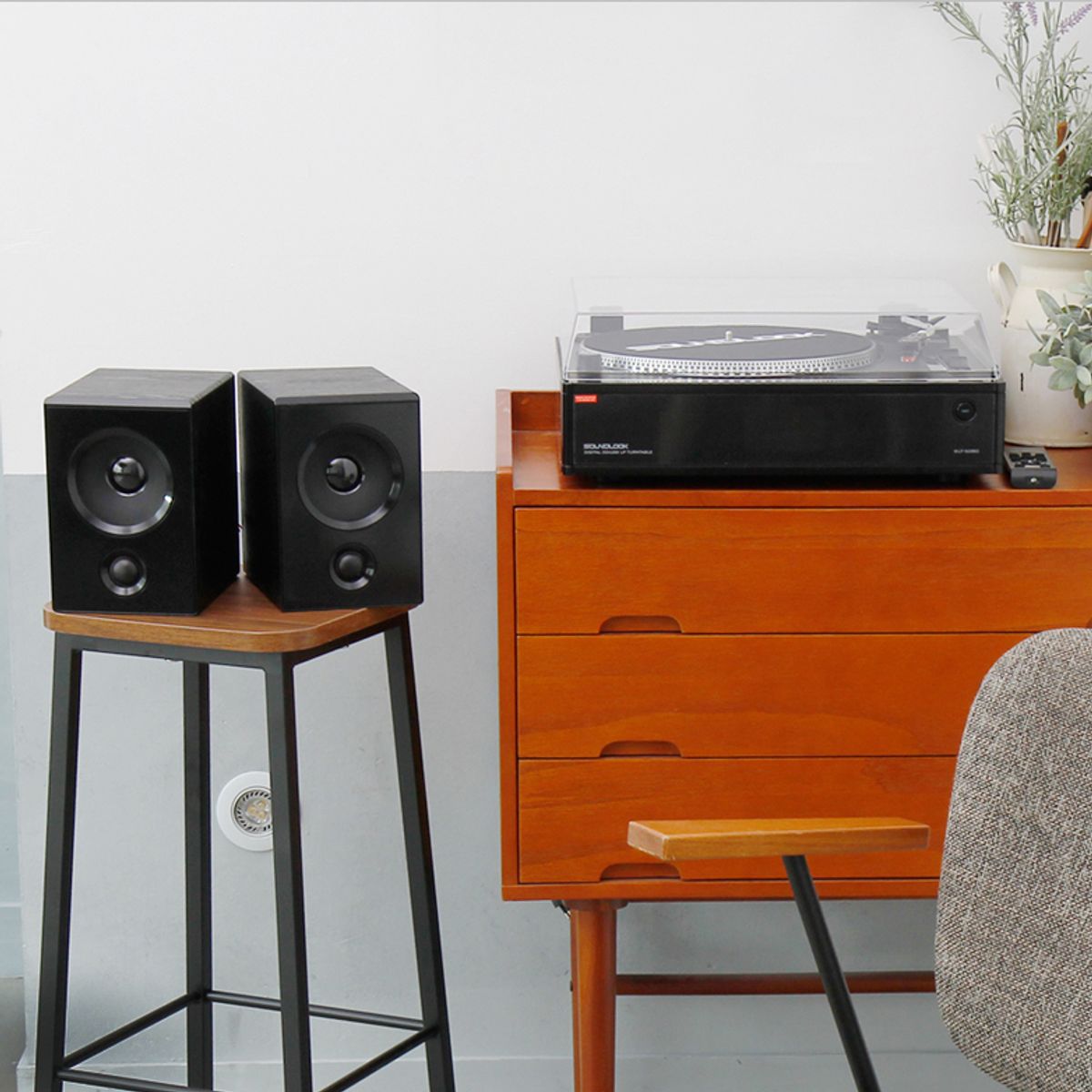 사운드룩(SOUNDLOOK) 올인원 프로 LP턴테이블 SLT-5080PRO