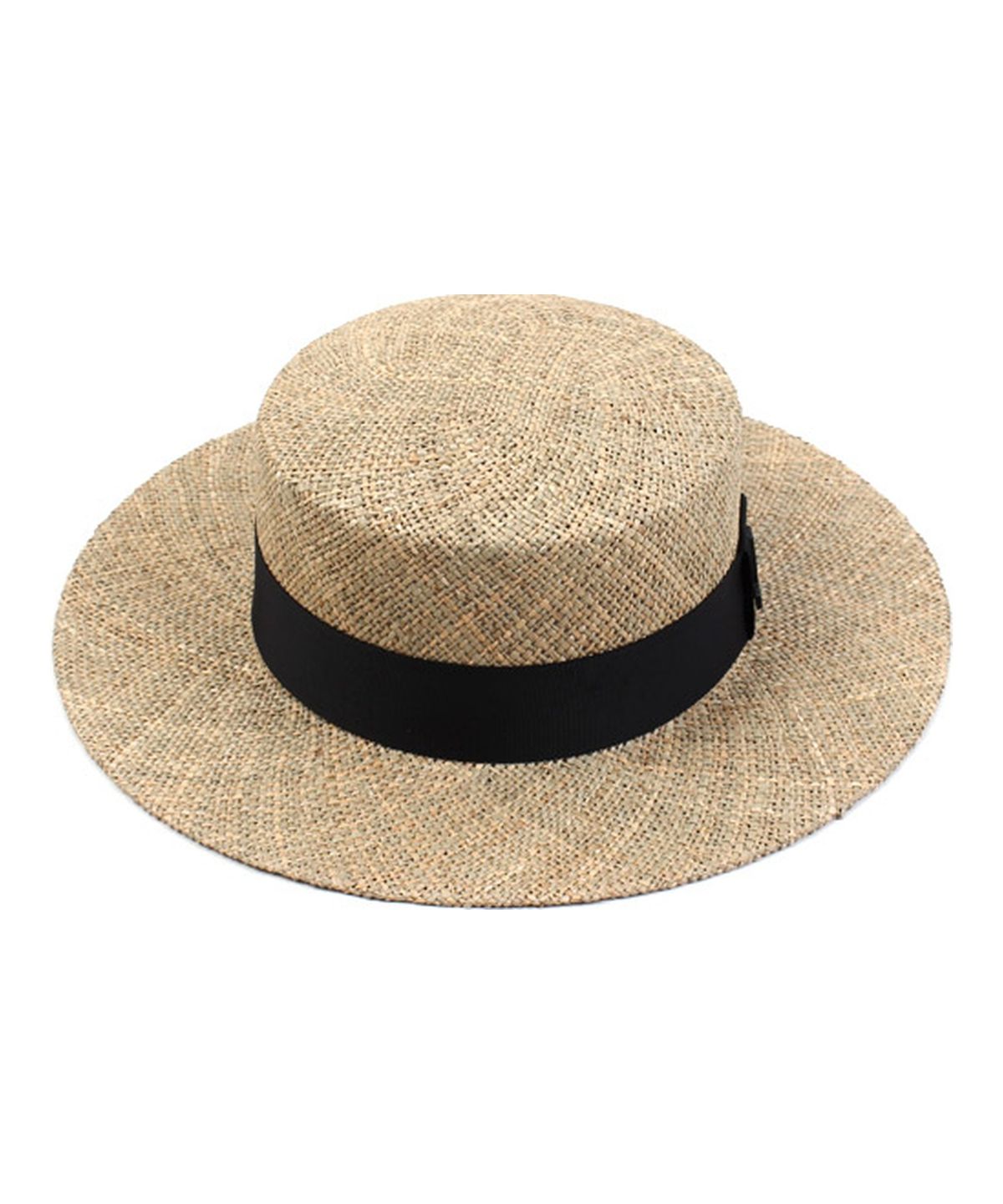 유니버셜 케미스트리(UNIVERSAL CHEMISTRY) Bau Flat Long Panama Hat BK 파나마햇