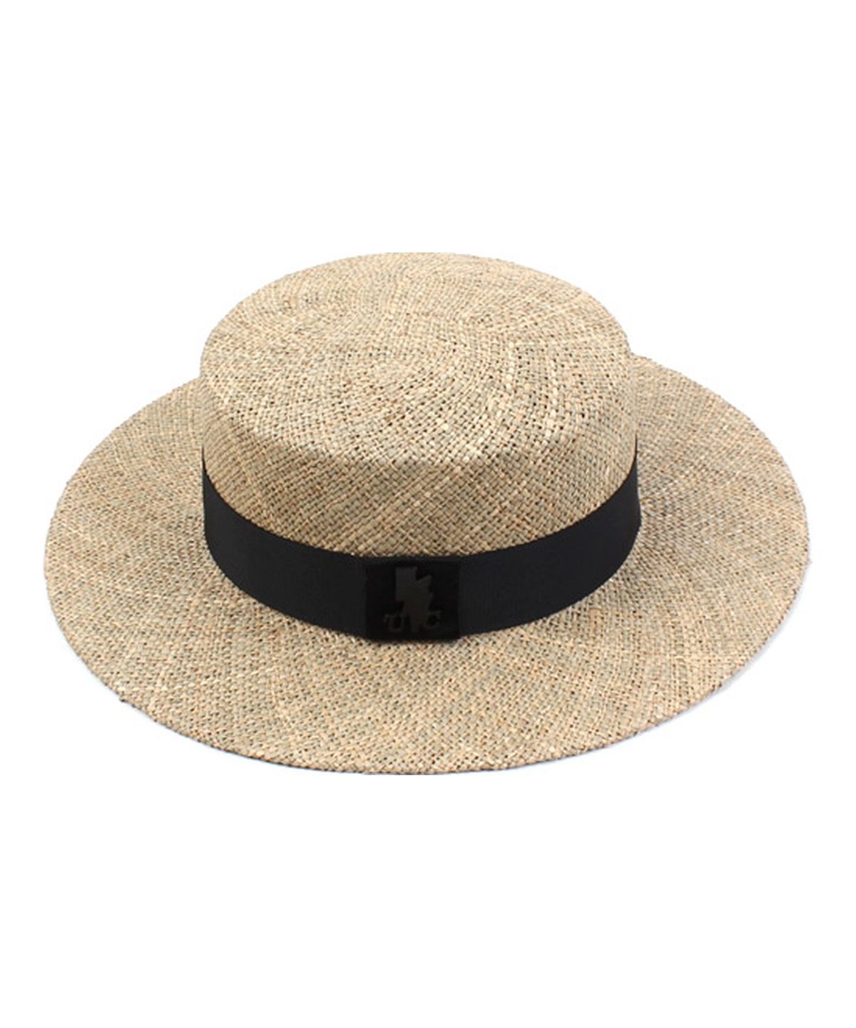 유니버셜 케미스트리(UNIVERSAL CHEMISTRY) Bau Flat Long Panama Hat BK 파나마햇