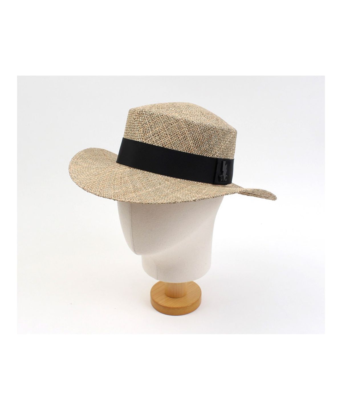 유니버셜 케미스트리(UNIVERSAL CHEMISTRY) Bau Flat Long Panama Hat BK 파나마햇