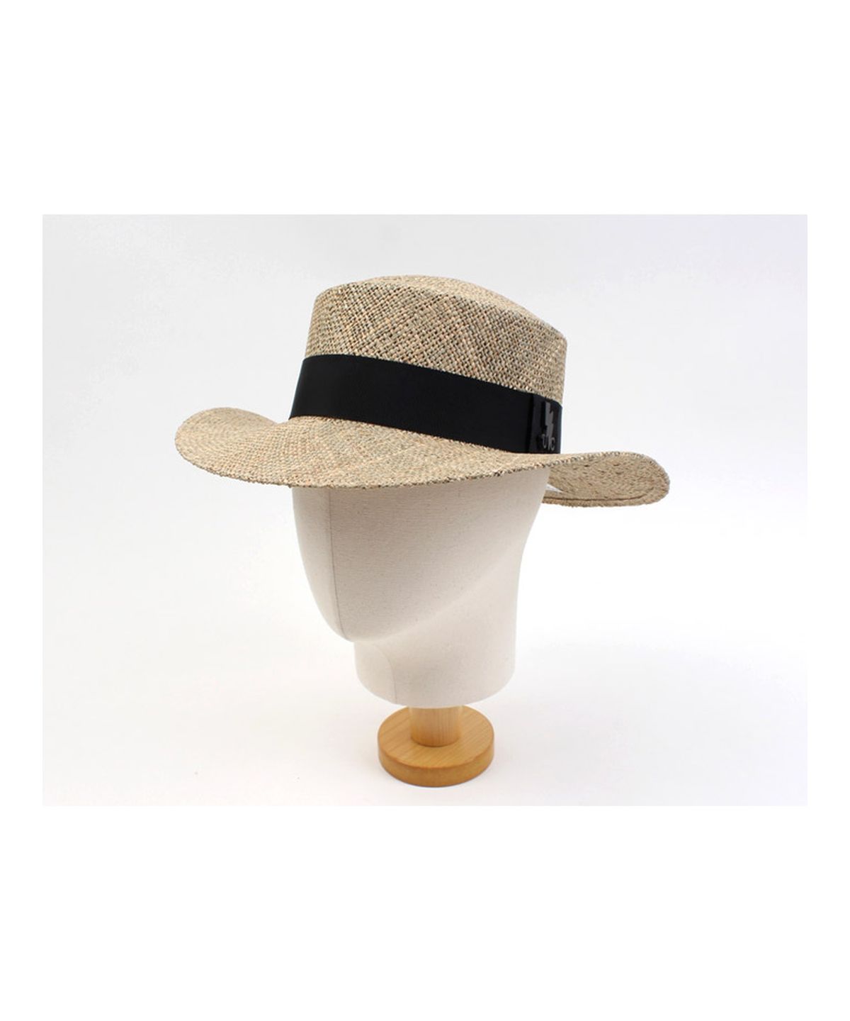 유니버셜 케미스트리(UNIVERSAL CHEMISTRY) Bau Flat Long Panama Hat BK 파나마햇