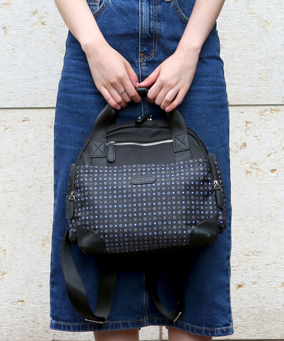란체티(LANCETTI) 알레시 백팩 LB-1202500 BLACK