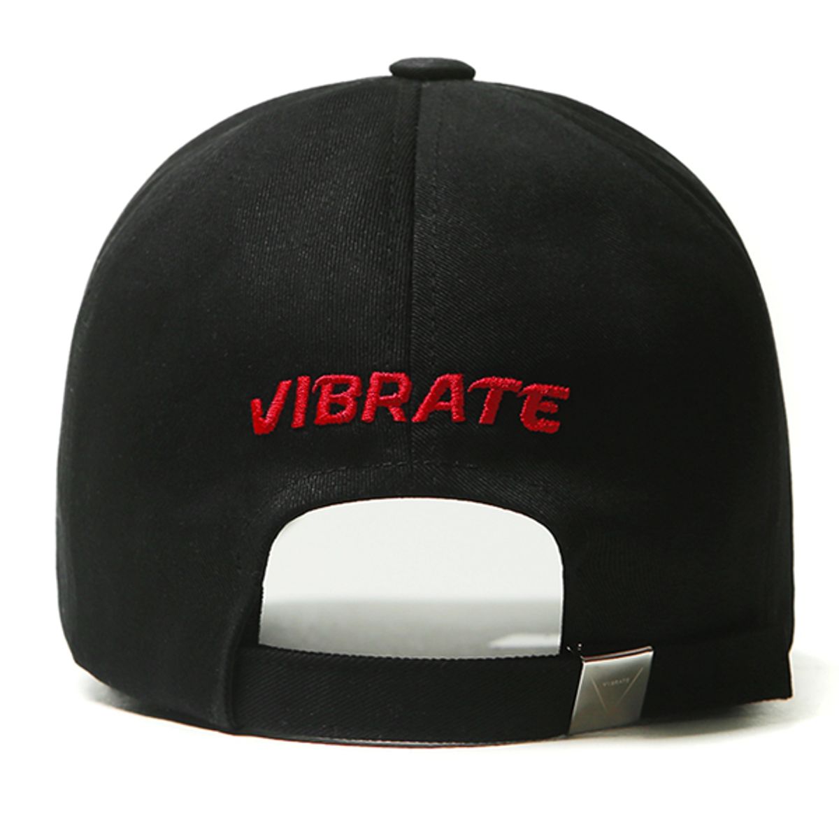 바이브레이트(VIBRATE) 3D BASIC BALL CAP (red&black)