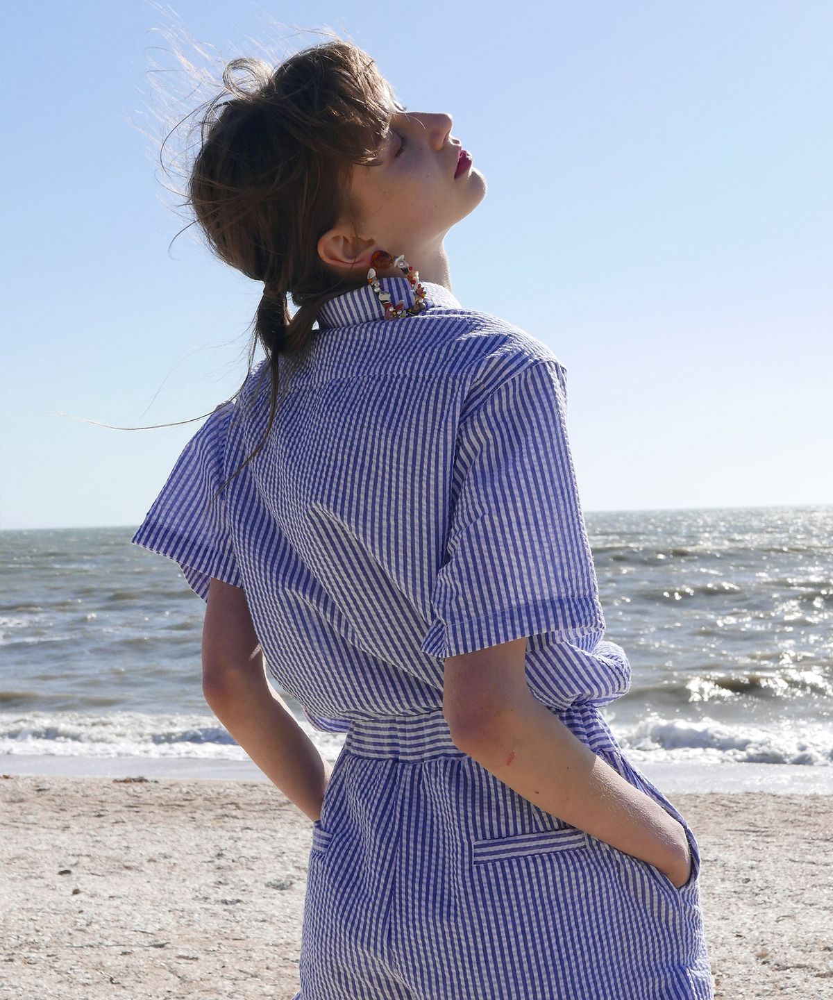 라티젠(LARTIGENT) LB SET SHIRT(BLUE)