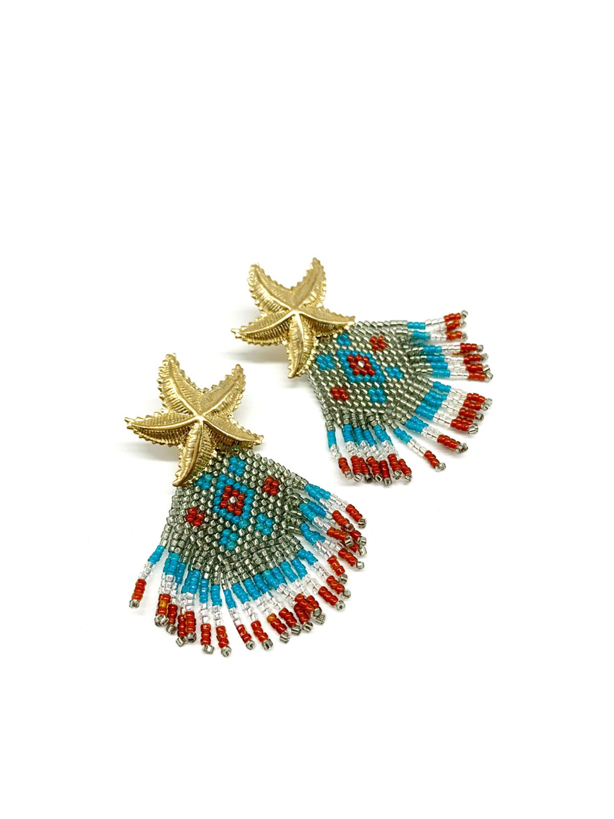 오키디루포(OCCHI DI LUPO) Starfish Moroccan earring