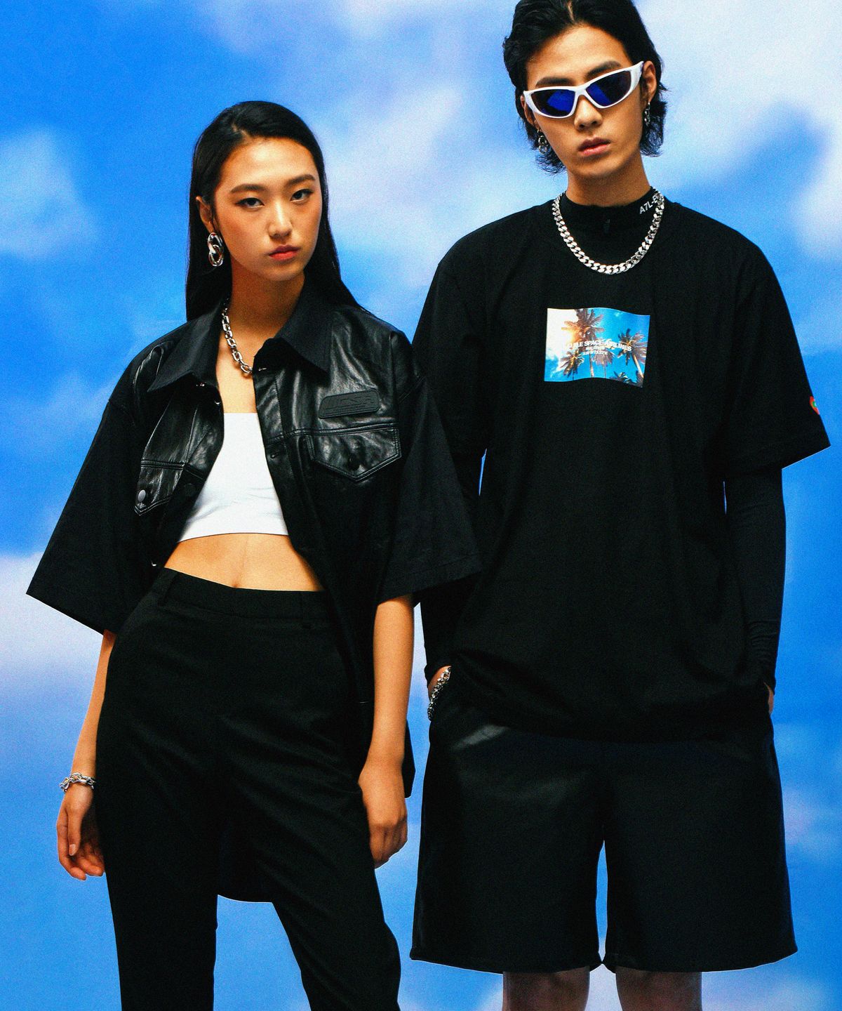씨오엠이(COME) [UNISEX] ‘MALDIVES’ T-Shirt (Black)