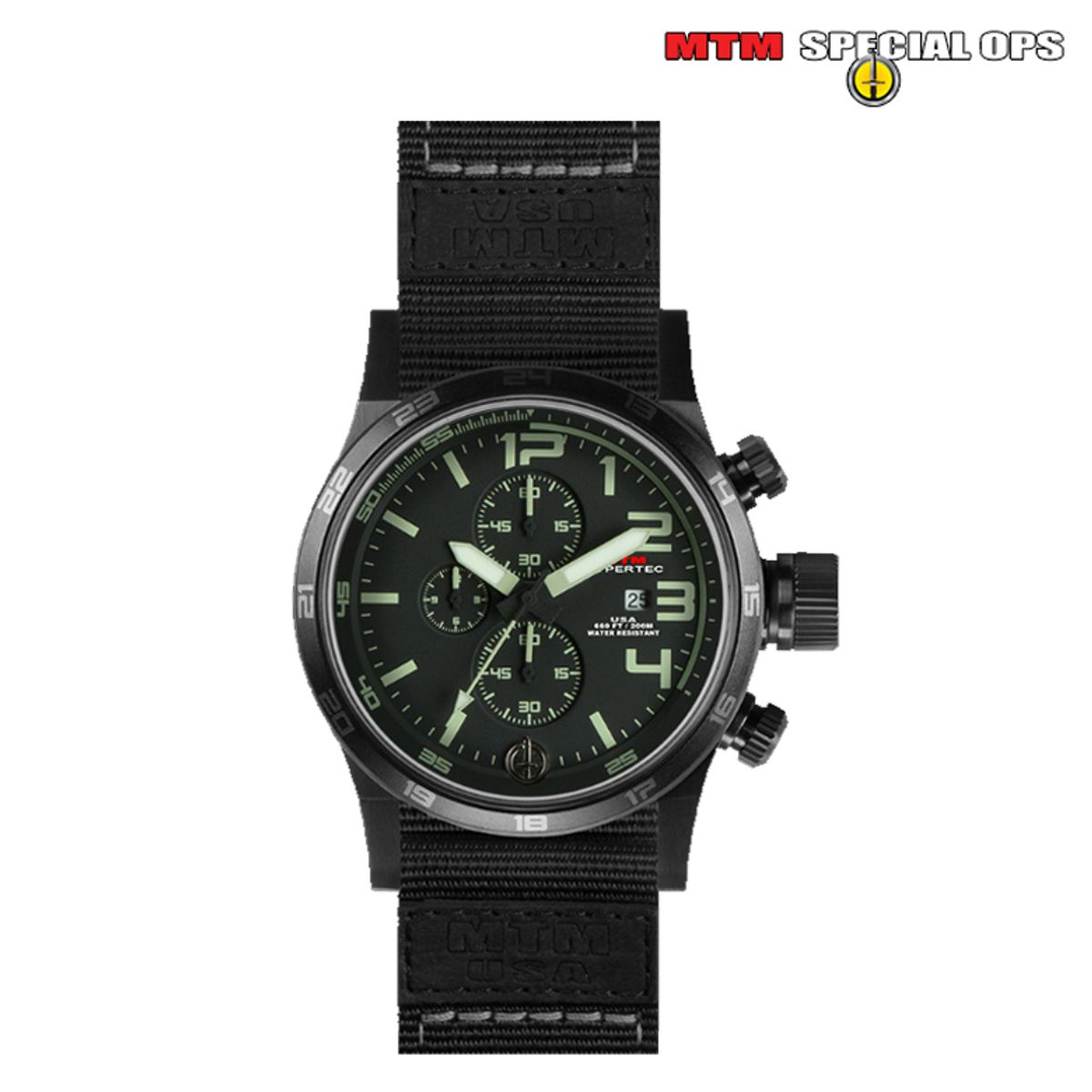 엠티엠(MTM) 블랙 하이퍼테크 크로노 3 GTX 스트랩 (루미)