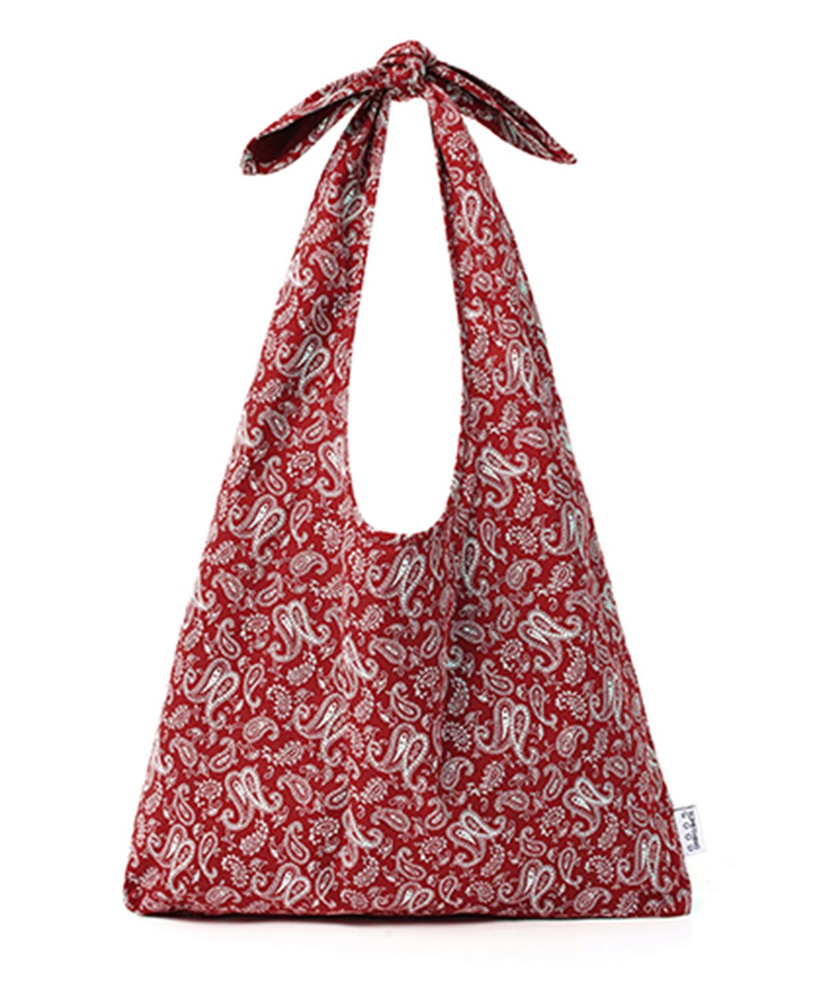 썸띵굿(SOMETHING GOOD) Paisley Print Tie Eco Bag_6 Color