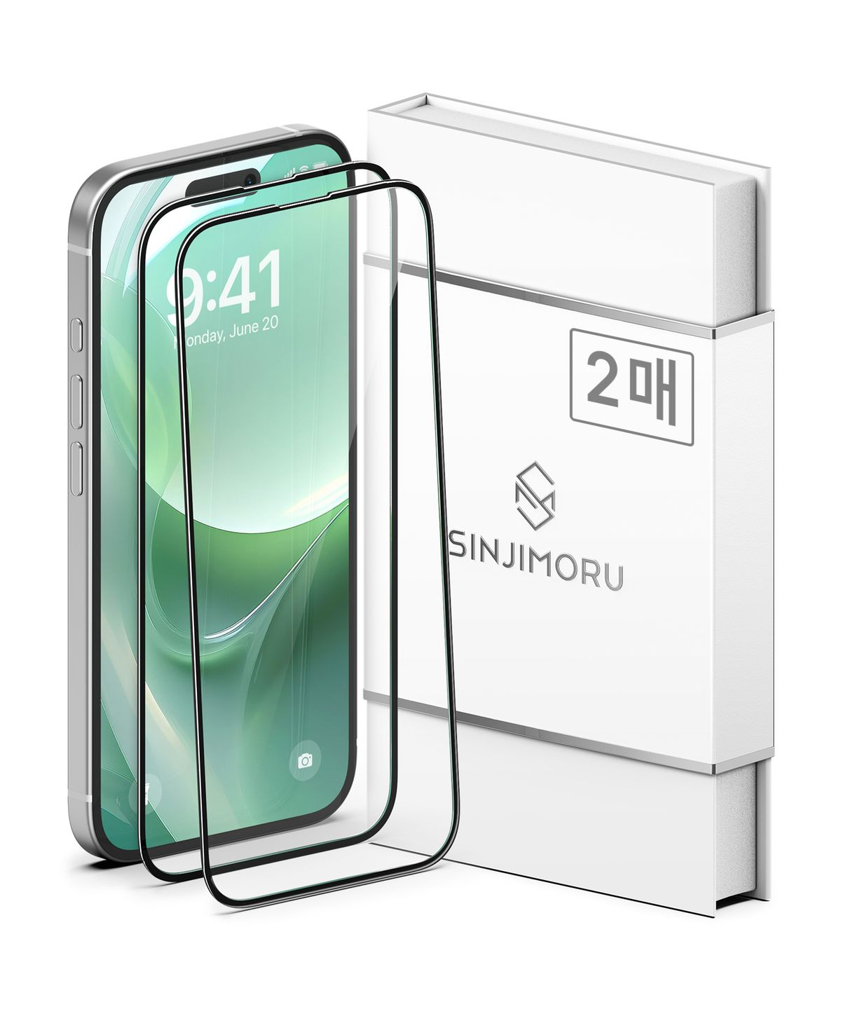신지모루(SINJIMORU) [엣지/2매]아이폰 풀커버 18·17·16·15·14·13·12·S·E·프로·미니·맥스·Pro·X·R·플러스·전기종 풀커버 강화유리 액정 보호 필름
