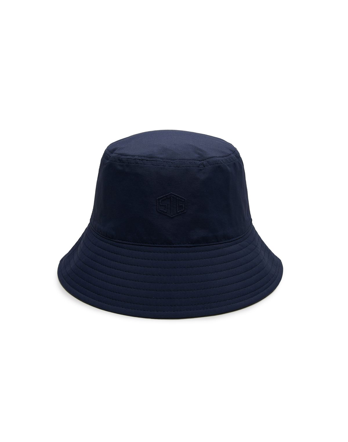 썸띵굿(SOMETHING GOOD) STG Reversible Bucket Hat_NAVY SOLID X NAVY PAISLEY
