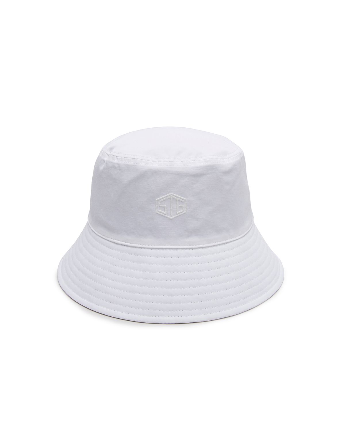 썸띵굿(SOMETHING GOOD) STG Reversible Bucket Hat_WHITE SOLID X GREEN PASILEY