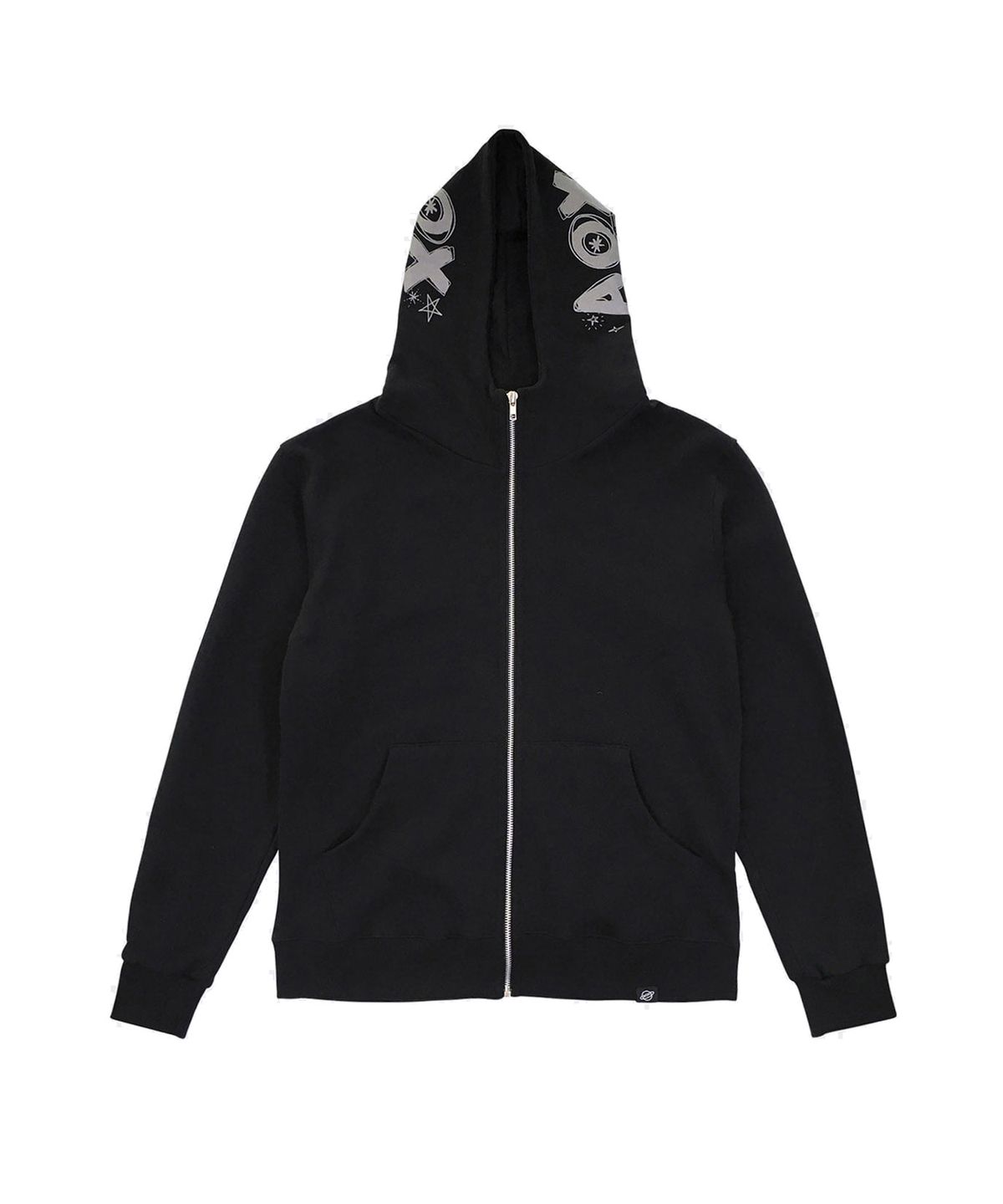 에이오엑스(AOX) Aox alien hoodie zip-up(Black)