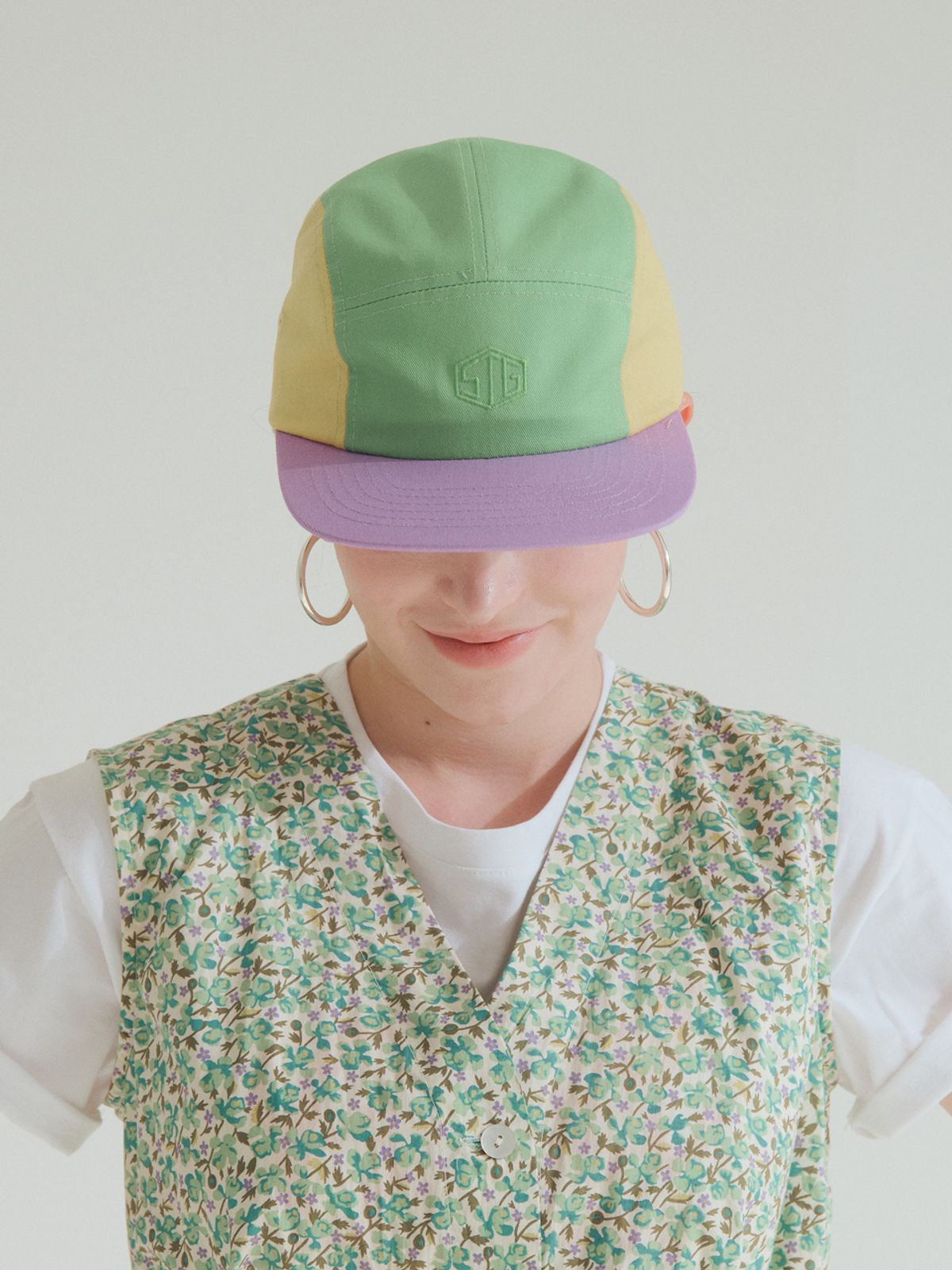 썸띵굿(SOMETHING GOOD) STG Camp Cap_SPRING SOLID COMBO