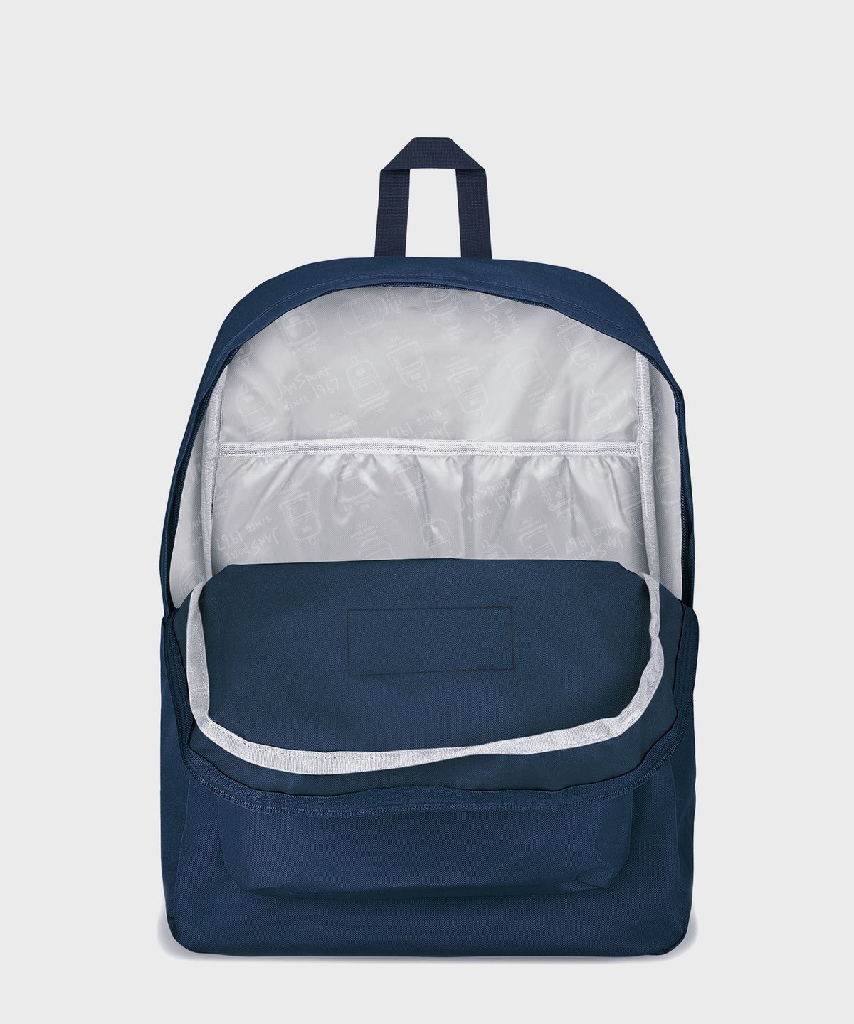 잔스포츠(JANSPORT) 슈퍼브레이크 플러스 랩탑 NAVY