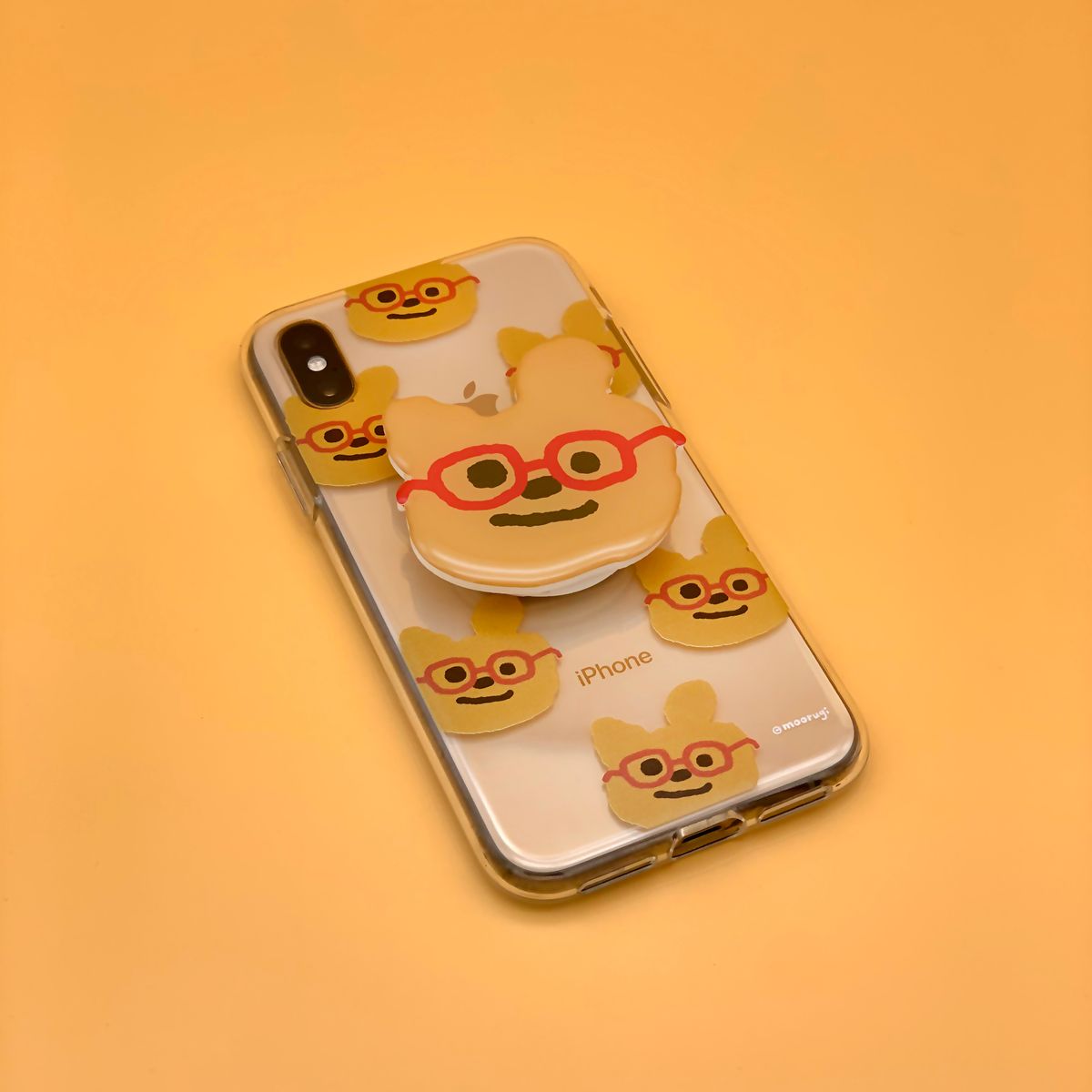 무룩이(MOORUGI) 무룩이 패턴 젤리케이스