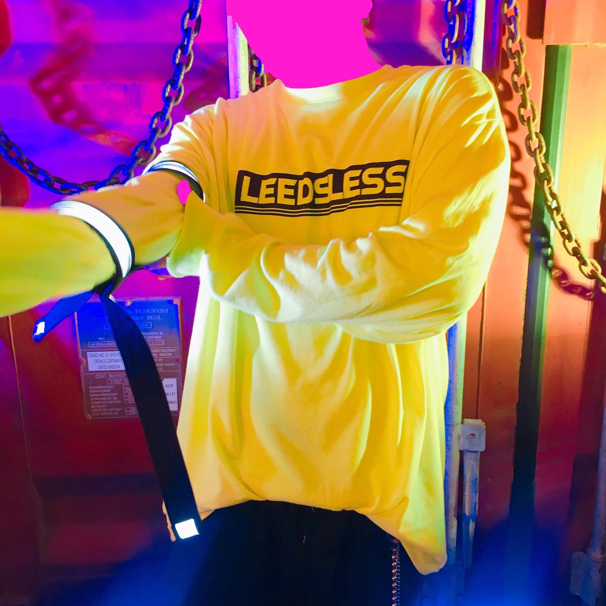 리즈리스(LEEDSLESS) 네온 롱슬리브 [네온그린]