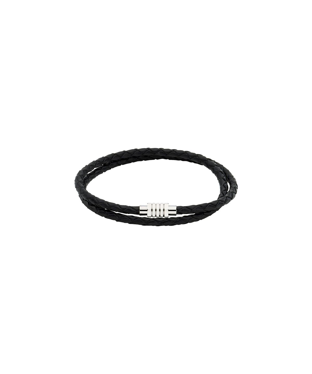 스칼렛또블랙(SCALETTOBLACK) BW001 [써지컬스틸] 베이직 레이어드 레더 팔찌