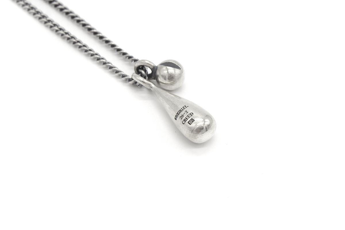 오드콜렛(ODDCOLLET) [SILVER925]Tears necklace